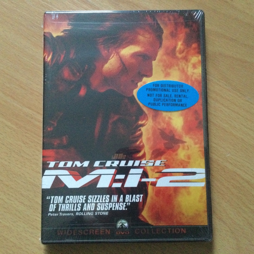Mission Impossible 2 (Widescreen Bilingual Edition) DVD New Sealed 2000 John Woo